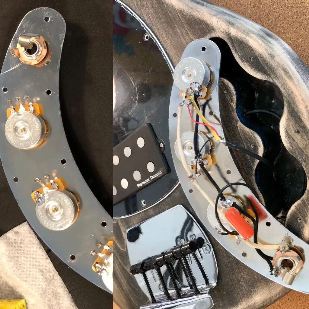 Gallery image 3 showing guitar repair work