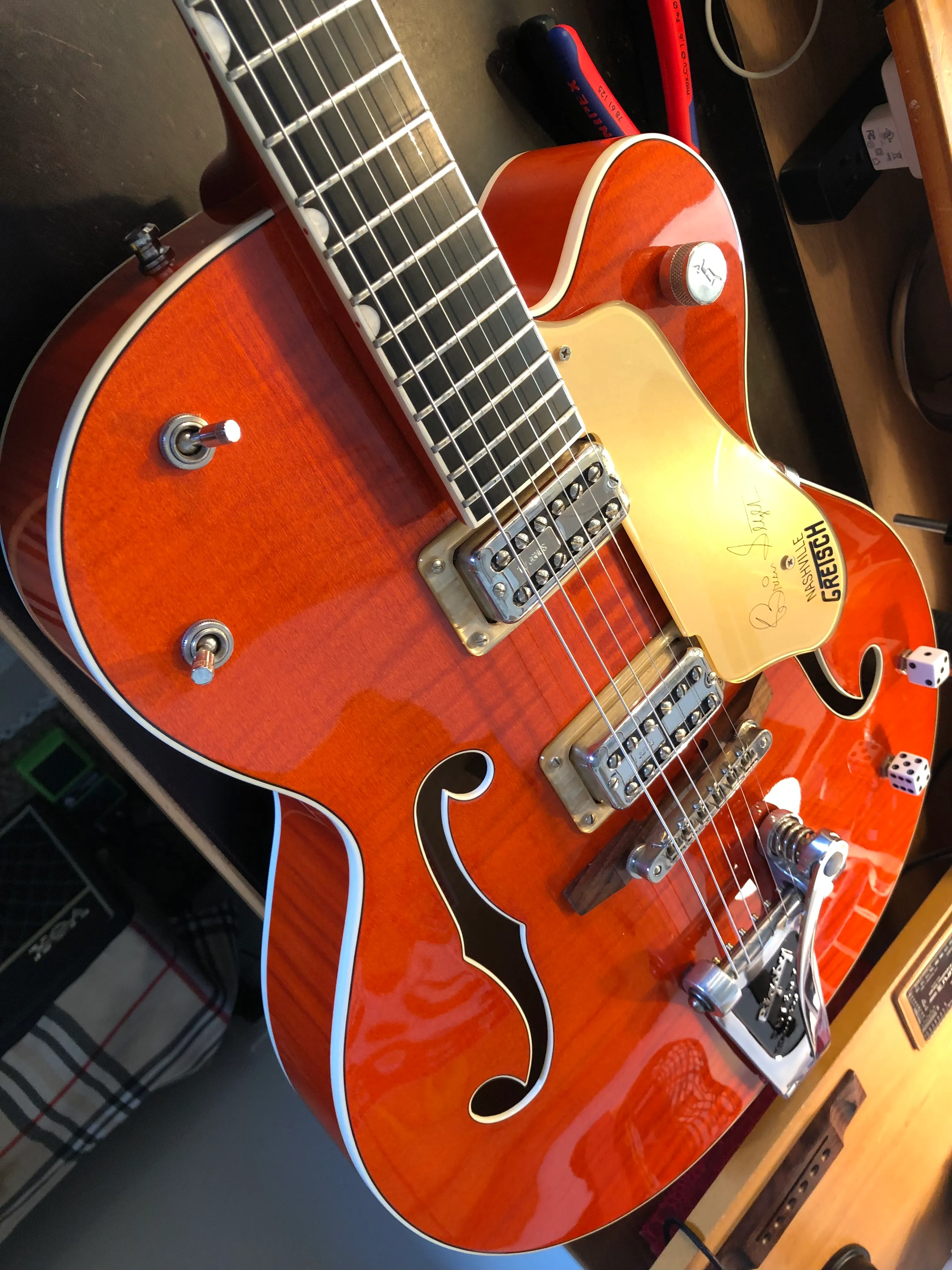 Gallery image 5 showing guitar repair work