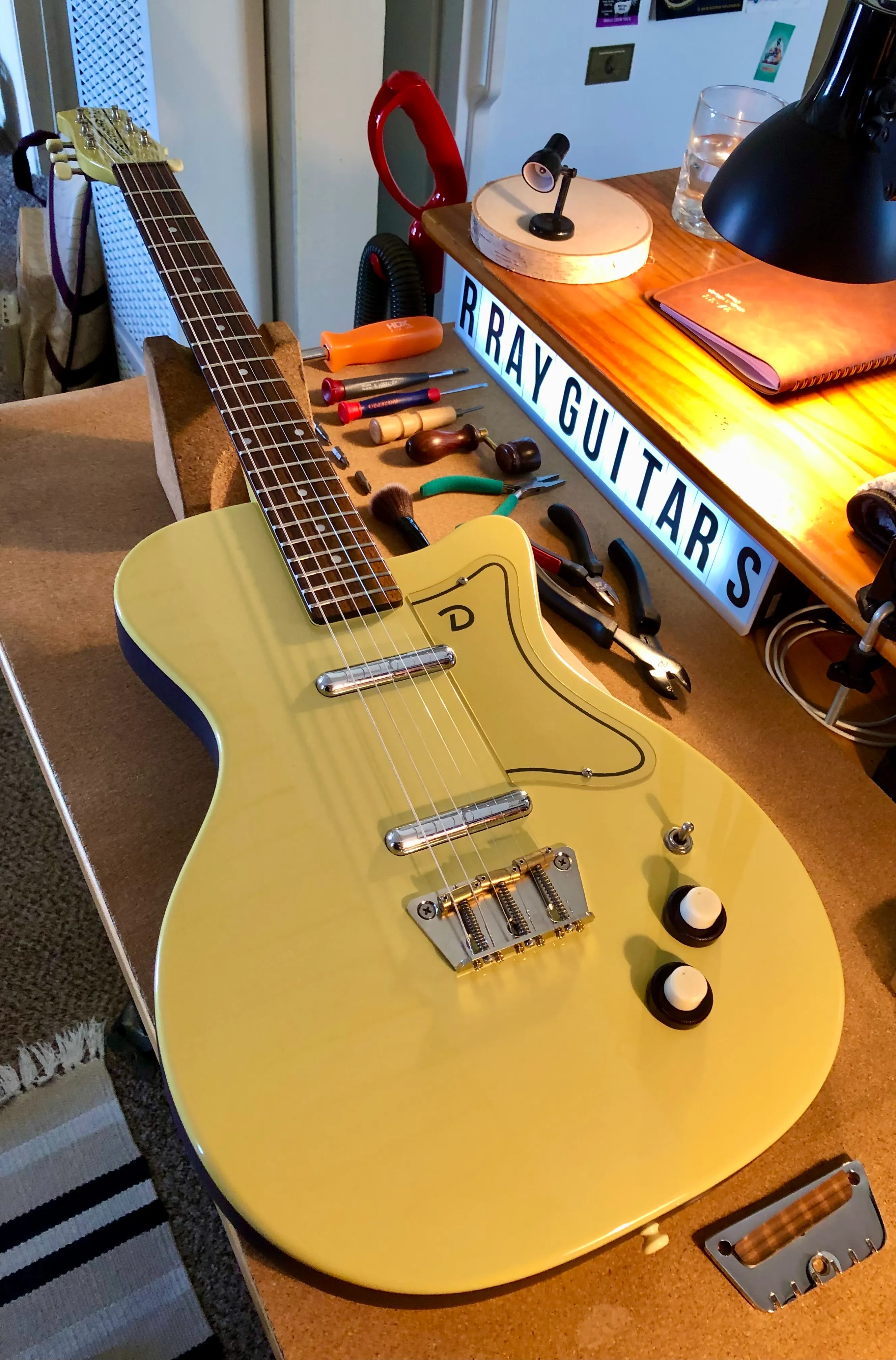 Gallery image 7 showing guitar repair work