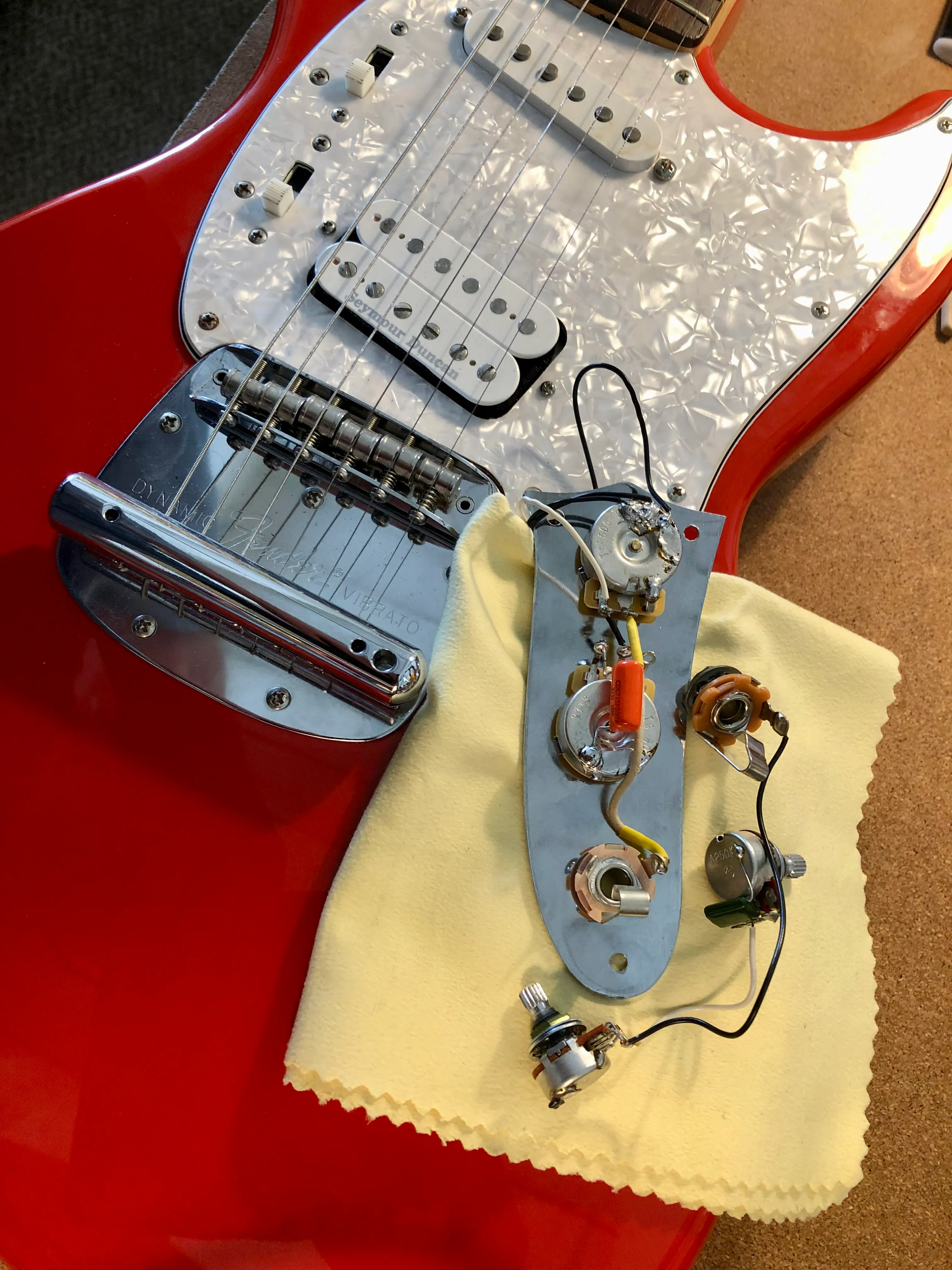 Gallery image 8 showing guitar repair work