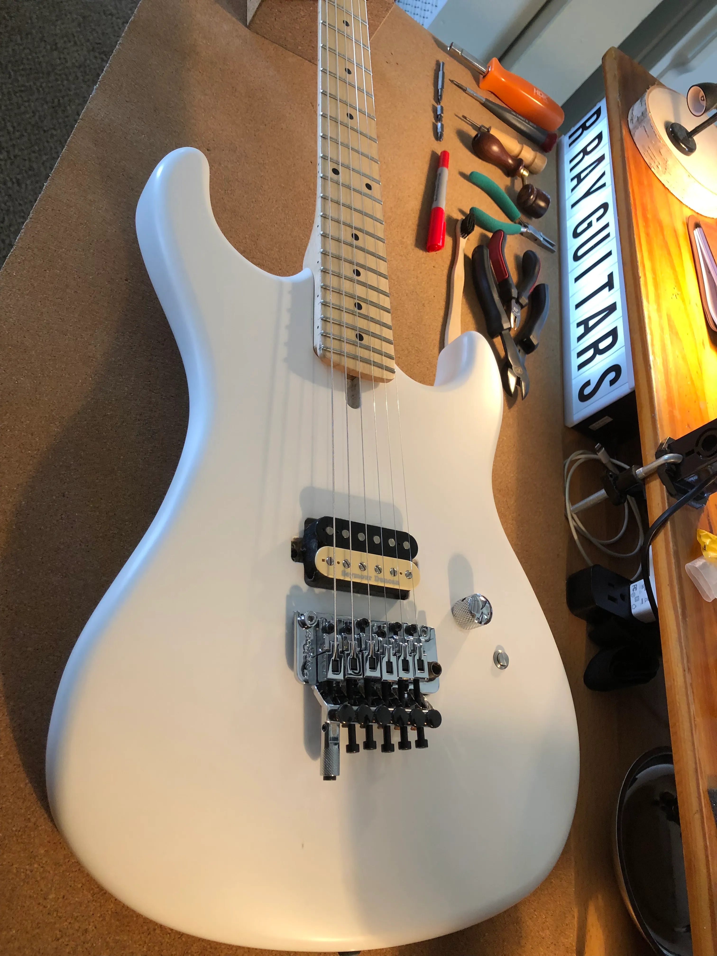 Gallery image 24 showing guitar repair work