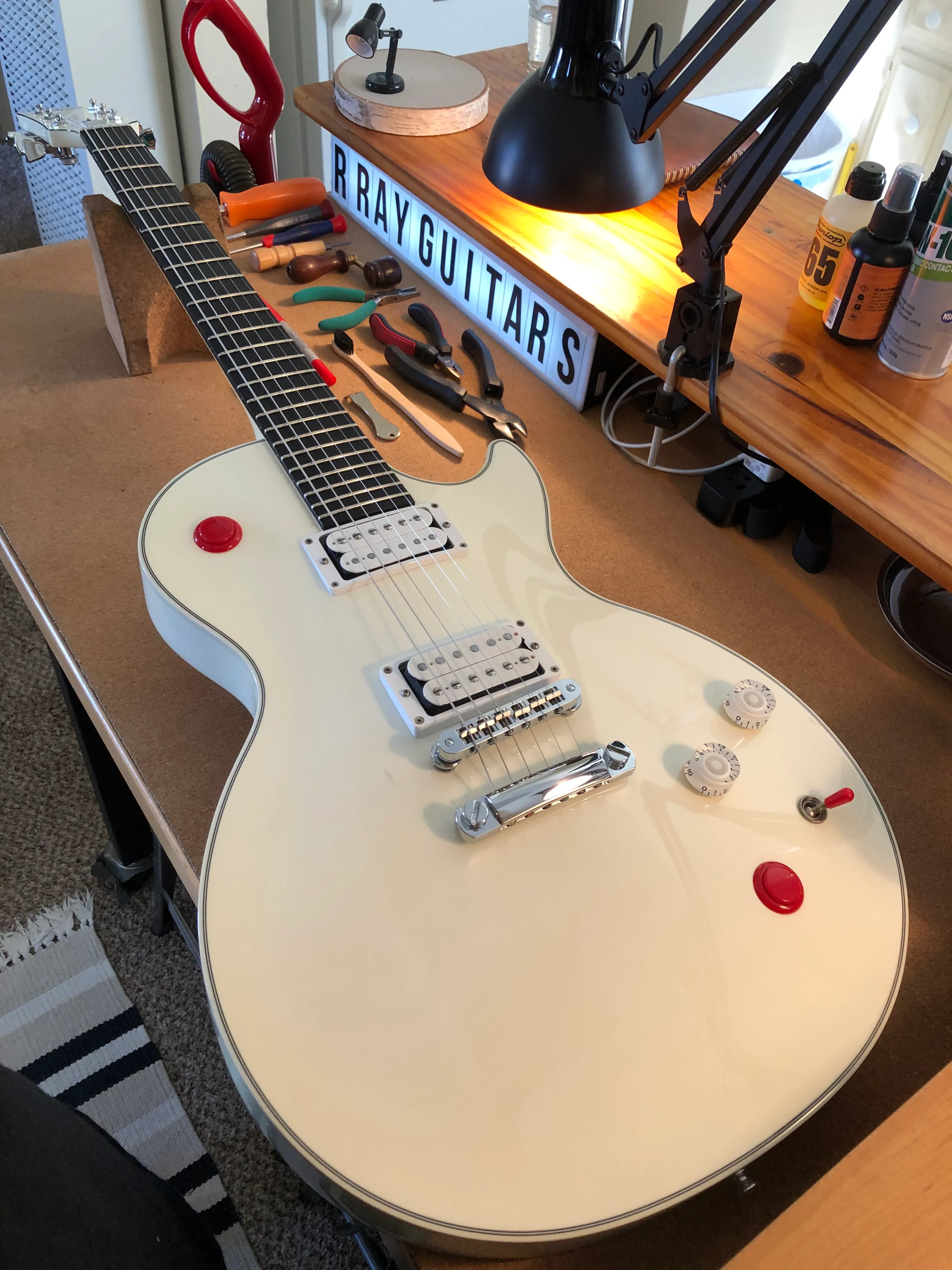 Gallery image 26 showing guitar repair work