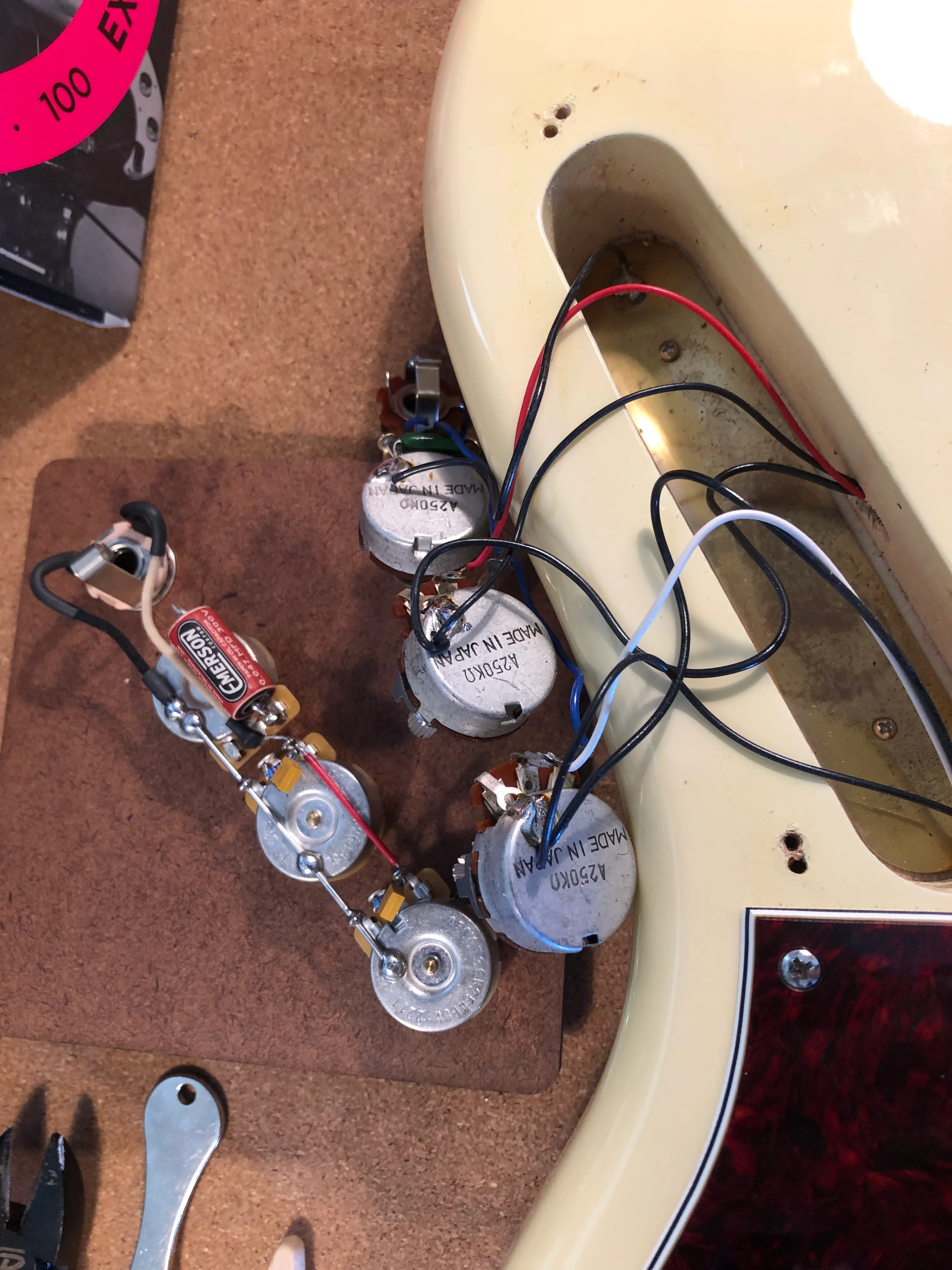 Gallery image 30 showing guitar repair work