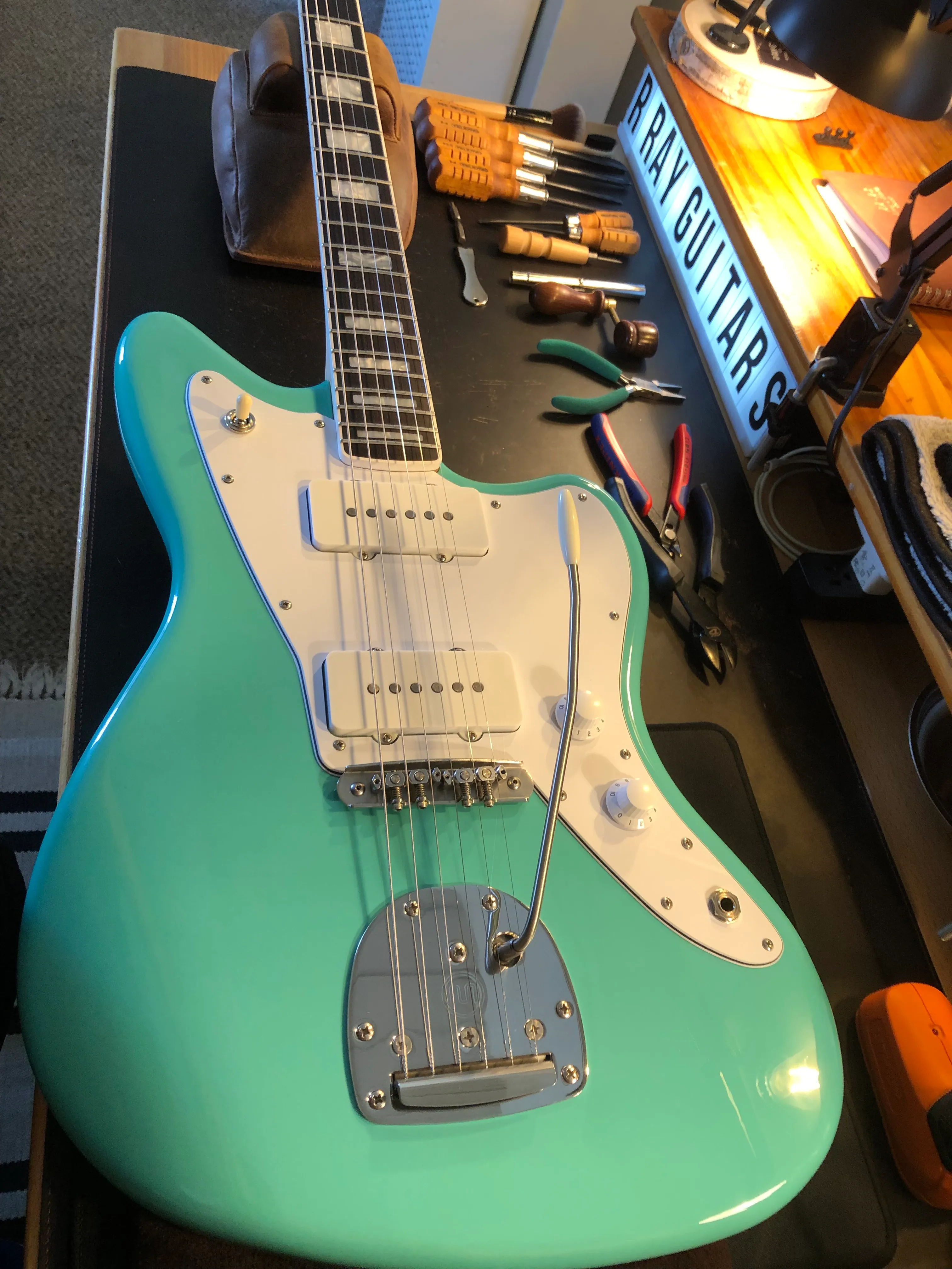 Gallery image 49 showing guitar repair work