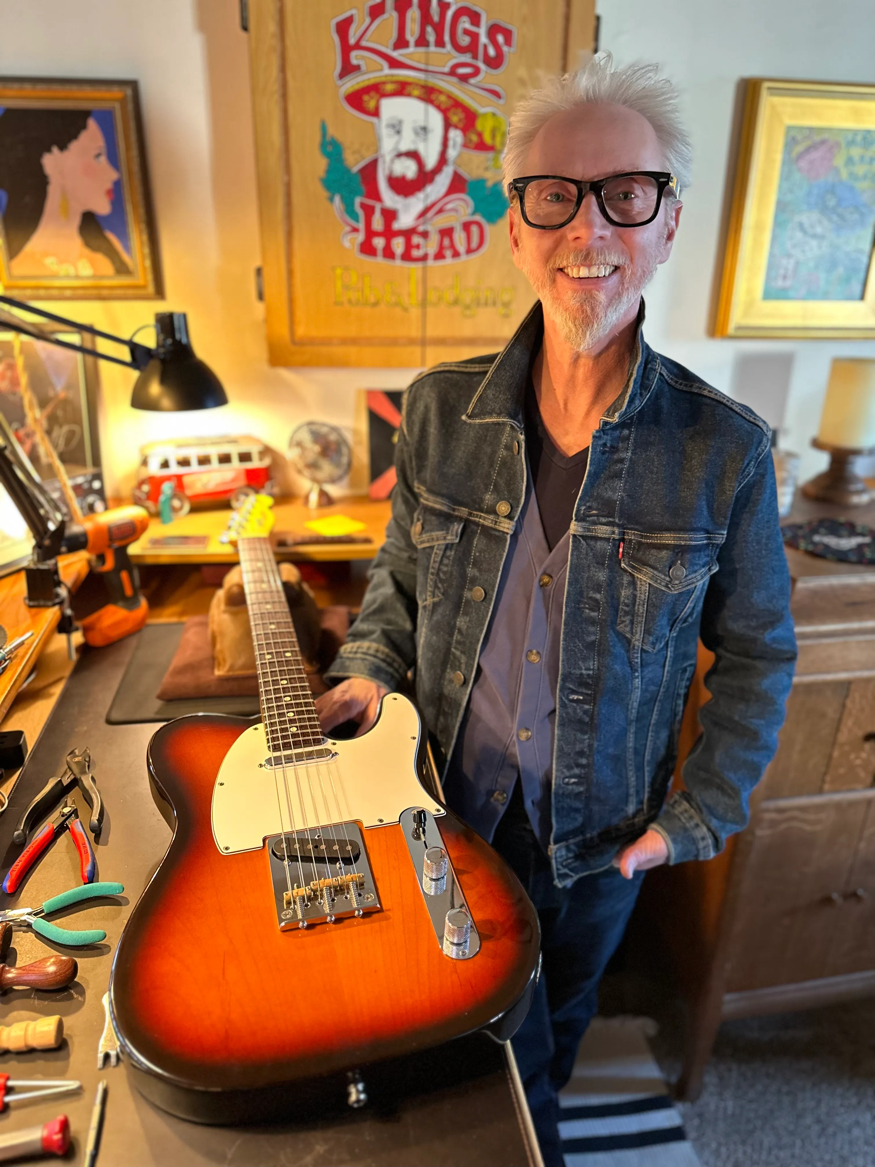 Gallery image 57 showing guitar repair work